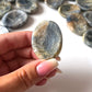 Blue Kyanite Worry Stone | Psychic Abilities | Communication Stone | Self-Expression - Sole Luna