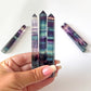 Rainbow Fluorite Pencil Tower - Sole Luna