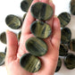 Green Jasper Worry Stone | Emotional Balance | Spiritual Freedom | Earth Connection | Grounding | Protection - Sole Luna