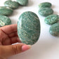 Green Aventurine Palm Stone | Abundance | Good Luck Crystal | Opportunity | Prosperity | Money - Sole Luna